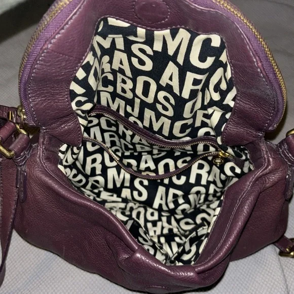 MARC by Marc Jacobs USED Natasha bag eggplant purple - Picture 6 of 13